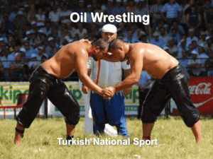 Oil Wrestling