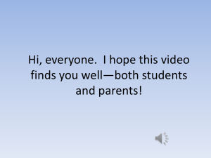 Hi, everyone. I hope this video finds you well*both students and