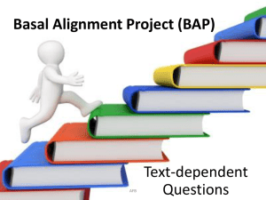 intro to basal alignment powerpoint