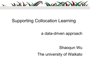support collocation learning - short
