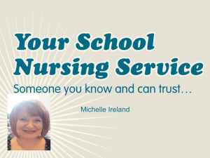 Please click here to access our School Nurse presentation