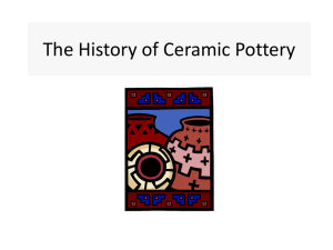 History of Ceramics PPT