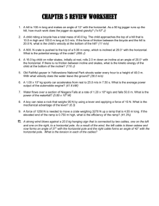 Chapter 5 Review Worksheet