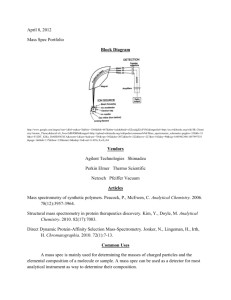 Mass Spectroscopy