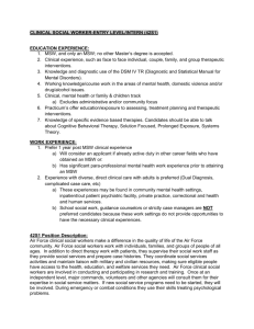 clinical social worker-entry level/intern (42s1)