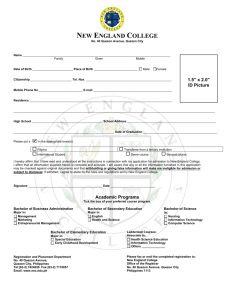NEC Registration Form