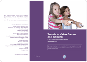 Trends in Video Games and Gaming
