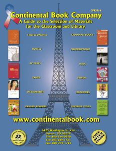 French 2016.indb - Continental Book Company