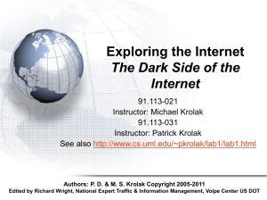 Exploring The Internet The Dark Side Of The Internet