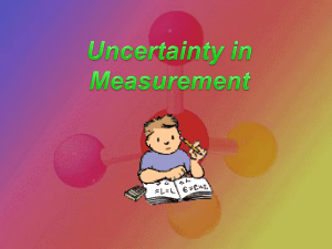 Day 1 Introduction to Chemistry and Measurement