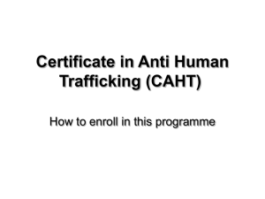 CAHT - Human Trafficking