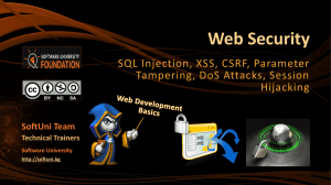 Web Security Main Concepts