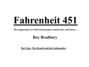 Fahrenheit 451 study questions and answers - part 1