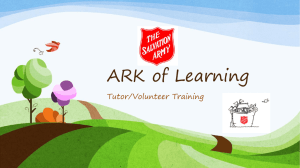 ARK of Learning - s3.amazonaws.com