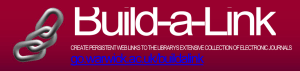 Build-a-Link go.warwick.ac.uk/buildalink  CREATE PERSISTENT WEB LINKS TO THE LIBRARY