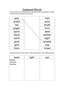 Compound Words