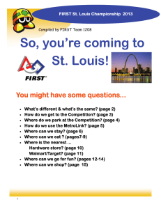 St. Louis Tourist Info