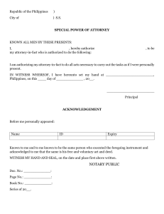 special-power-of-attorney-template