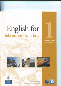 English for Information Technology 1
