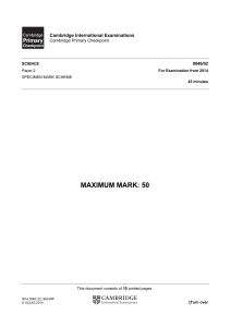 25185-science-specimen-paper-2-mark-scheme