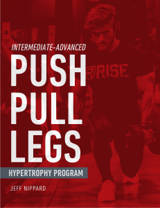 Push pull legs Jeff Nippard-Program-pdf