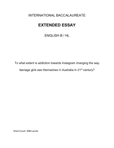 EE keren edited Extended Essay English B IBDP