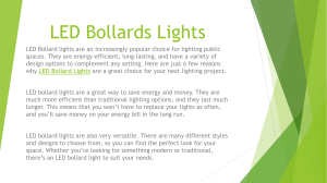 LED Bollards Lights