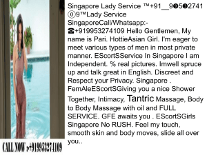 Singapore Indian Escorts ♮ +919➒♮5➌2741⓪9 ♮ Singapore Escort Girls Service