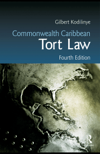 [Commonwealth Caribbean Law] Gilbert Kodilinye - Commonwealth Caribbean Tort Law (2009, Routledge-Cavendish) - libgen.lc